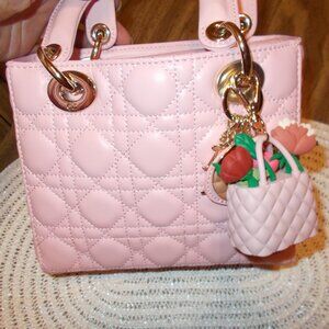 Mini quilted handbag